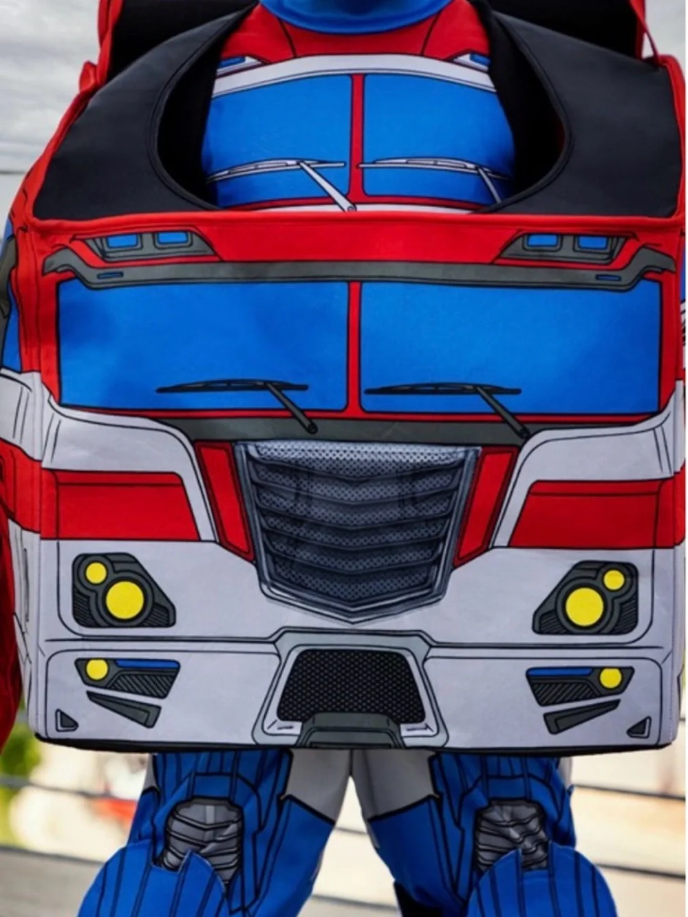 Disguise Converting Optimus Prime child costume. NWT various sizes